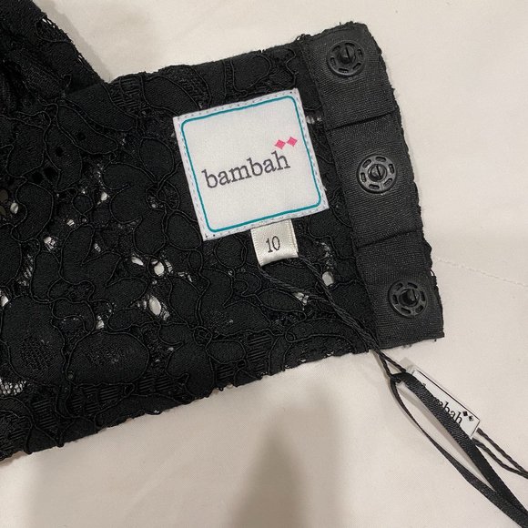 Bambah Black Lace Triangle Top - Picture 8 of 8